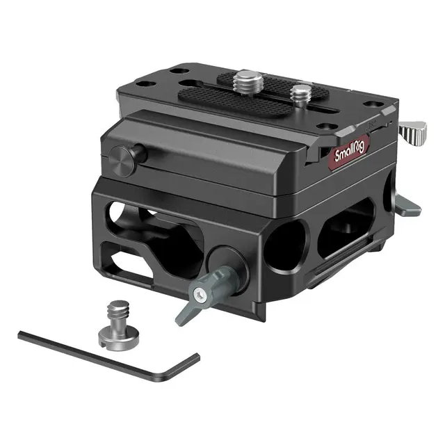SmallRig 3067 Baseplate Lightweight m/ Dobbel 15mm rod clamp 