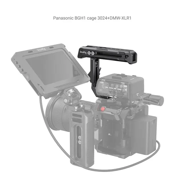 SmallRig 3082 Top Handle For Sony XLR-K1M/K2M/K3M, Panasonic XLR1 