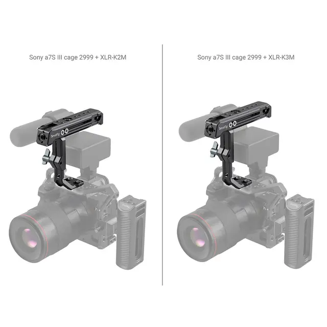 SmallRig 3082 Top Handle For Sony XLR-K1M/K2M/K3M, Panasonic XLR1 
