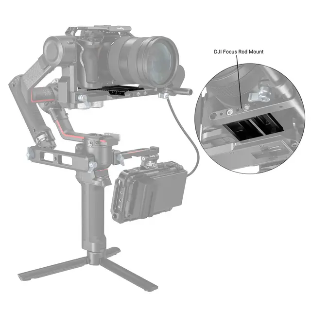 SmallRig 3158 QR-Plate Festeplate DJI RS 2/ RSC 2/ Ronin S 