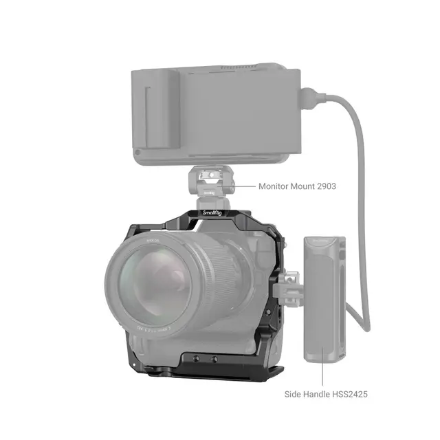 SmallRig 3195 Cage for Nikon Z9 Kamerabur for Z9 med mange festepunkter 