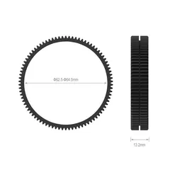 SmallRig 3291 Seamless Focus Gear Ring 62,5-64,5mm