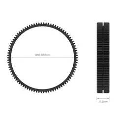 SmallRig 3292 Seamless Focus Gear Ring 66-68mm