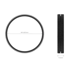 SmallRig 3293 Seamless Focus Gear Ring 72-74mm