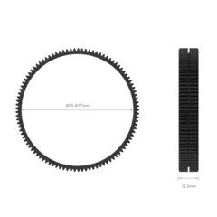 SmallRig 3294 Seamless Focus Gear Ring 75-77mm