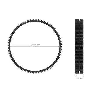 SmallRig 3295 Seamless Focus Gear Ring 78-80mm