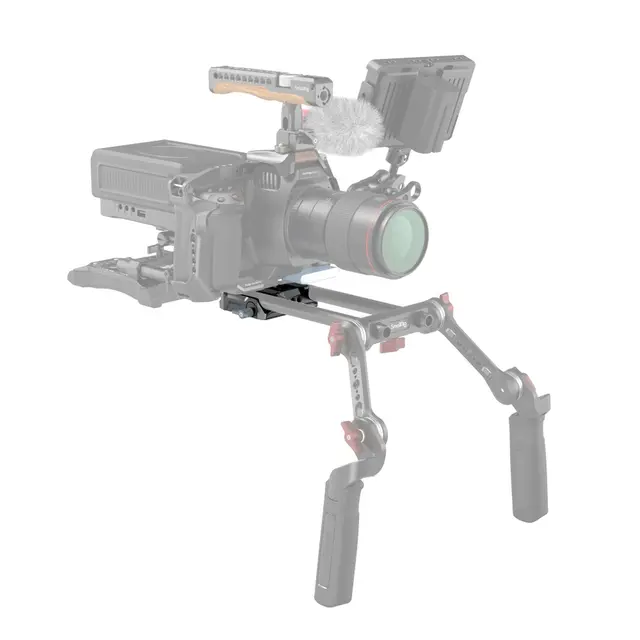 SmallRig 3357 Universal LWS Baseplate m/Dual 15mm Rod Clamp 