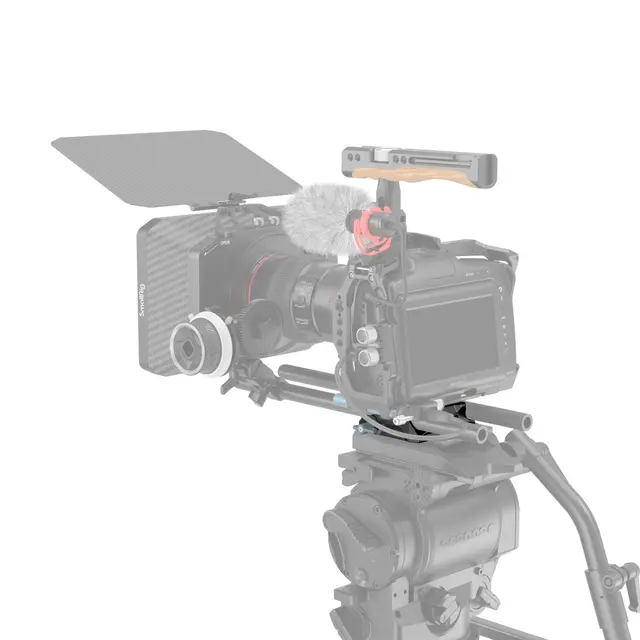 SmallRig 3357 Universal LWS Baseplate m/Dual 15mm Rod Clamp 