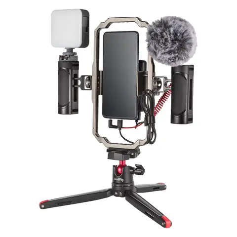 SmallRig 3384 Professional Vlogging Kit Mobil Phone Video Live Streaming pakke