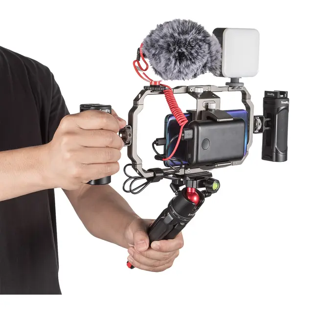 SmallRig 3384 Professional Vlogging Kit Mobil Phone Video Live Streaming pakke 