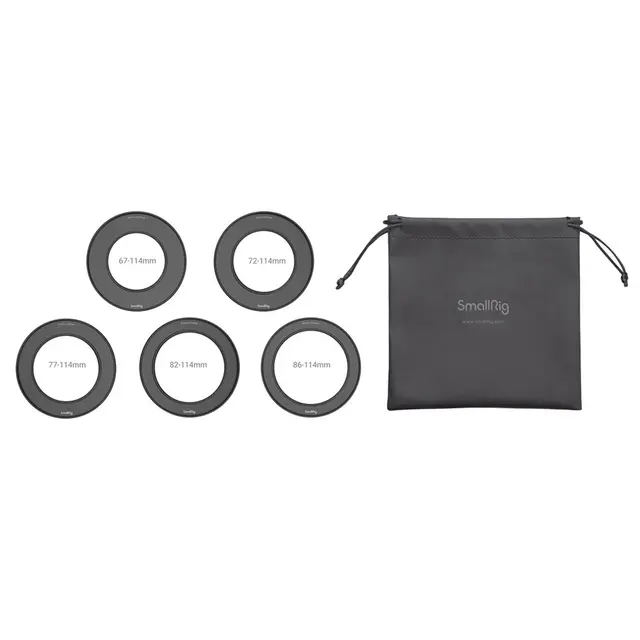 SmallRig 3410 Ring Set Matte Box 2660 67mm / 72mm / 77mm / 82mm / 86mm-114mm 
