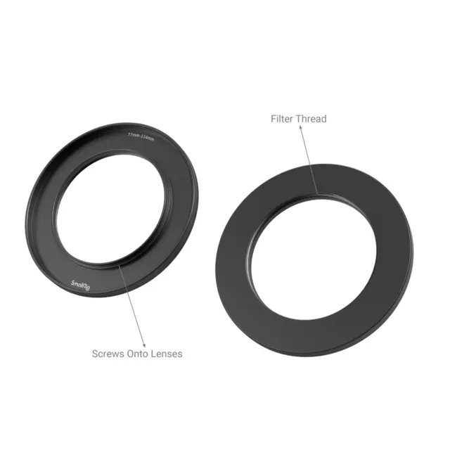 SmallRig 3410 Ring Set Matte Box 2660 67mm / 72mm / 77mm / 82mm / 86mm-114mm 