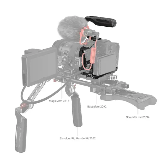 SmallRig 3441 Cage Kit "Black Mamba" GH6 For Panasonic GH6 