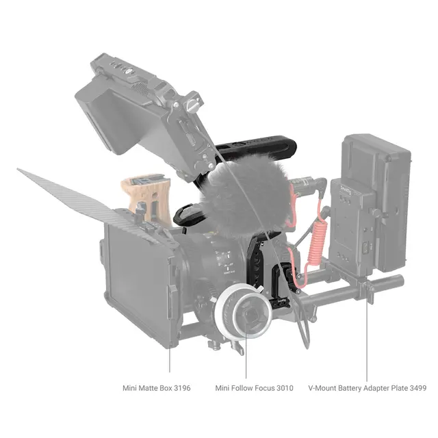 SmallRig 3441 Cage Kit "Black Mamba" GH6 For Panasonic GH6 