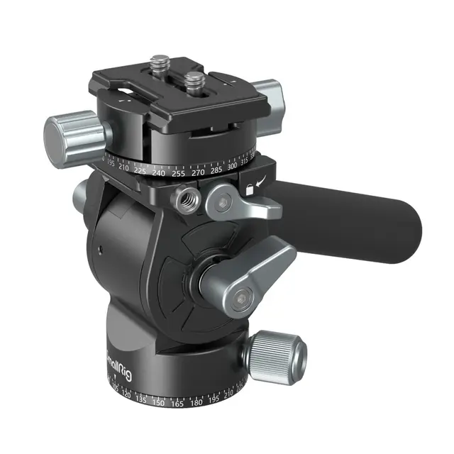 SmallRig 3457 Light Fluid Video Head Videohode. Maks 5kg. Arca Swiss 