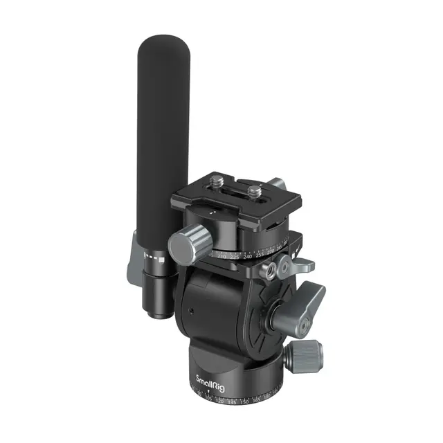 SmallRig 3457 Light Fluid Video Head Videohode. Maks 5kg. Arca Swiss 