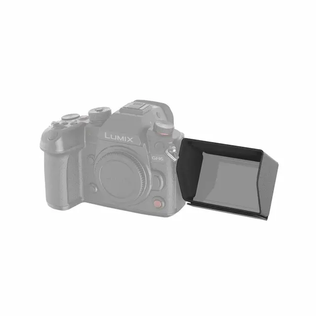 SmallRig 3460 Sunhood For Panasonic GH6 LCD-solskjerm for Panasonic GH6 