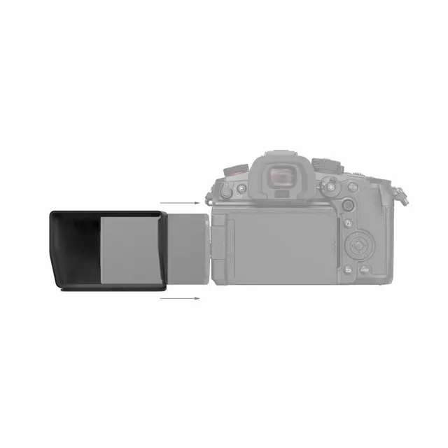 SmallRig 3460 Sunhood For Panasonic GH6 LCD-solskjerm for Panasonic GH6 