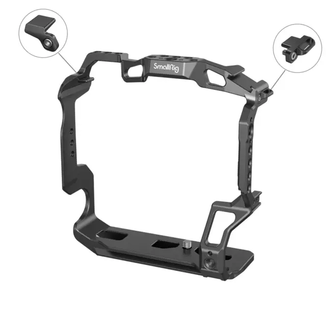 SmallRig 3464B Cage For Canon EOS R5/R6 Passer når grep BG-R10 er påmontert 