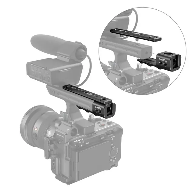 SmallRig 3490 FX3 XLR Handle Ext. Rig Sony FX3/ FX30 XLR-håndtak 
