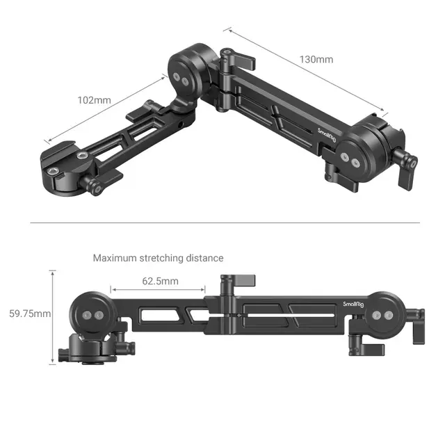 SmallRig 3507 Adjustable EVF Mount m/Nato Clamp 