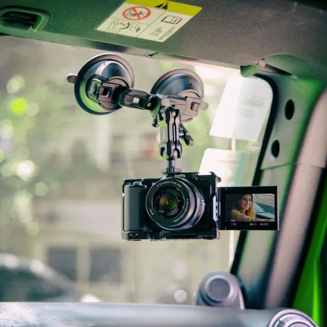 Portable Dual Suction Cup Camera Mount SC-2K 3566
