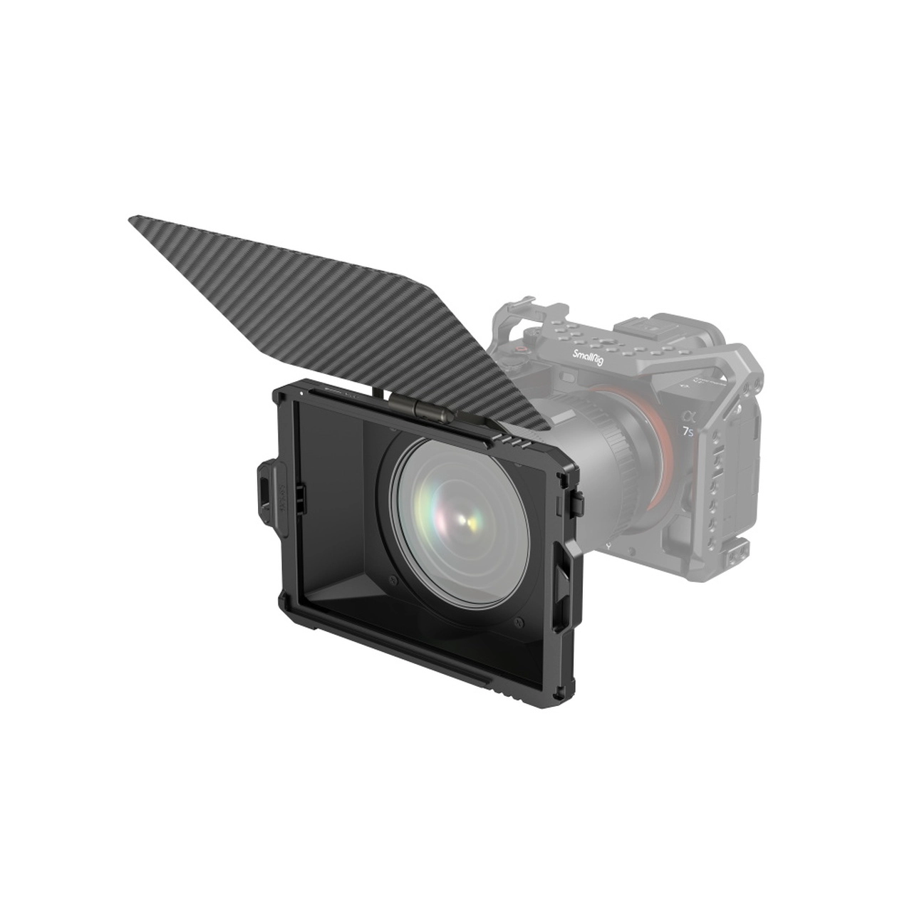 SmallRig 3575 Mini Matte Box Lite Matteboks rett på objektivet