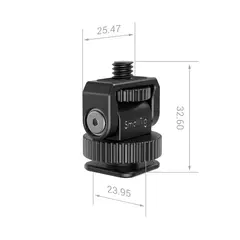 SmallRig 3577 Mini Cold Shoe til 1/4"-20 Adapter