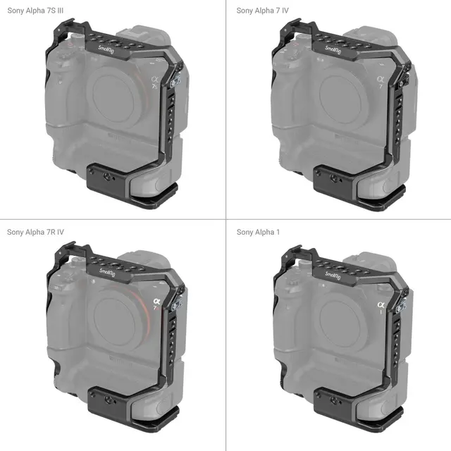 SmallRig 3594 Cage Sony Grip For Sony A7IV/ A7SIII/ A7RIV/ A1 / A9II 