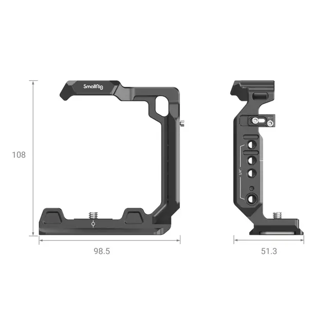 SmallRig 3639 Half Cage For Sony A7IV/ A7SIII/ A7RIV/ A7RV/ A1 