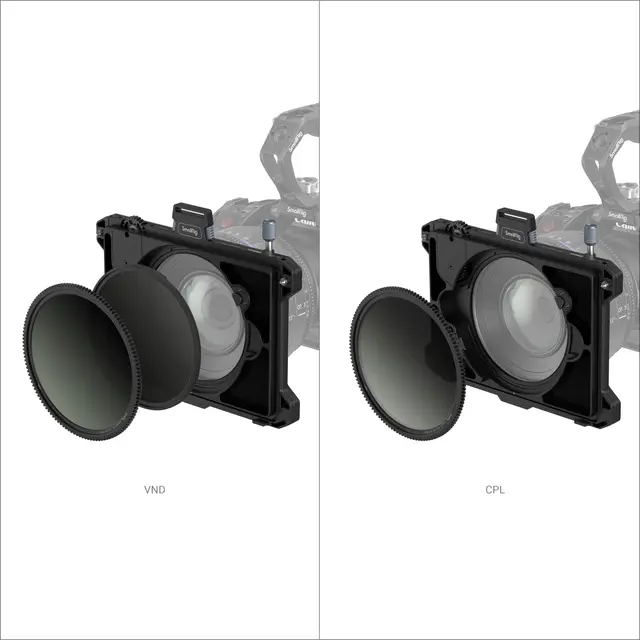 SmallRig 3645 Multifunctional Matte Box 95mm. VND Kit 