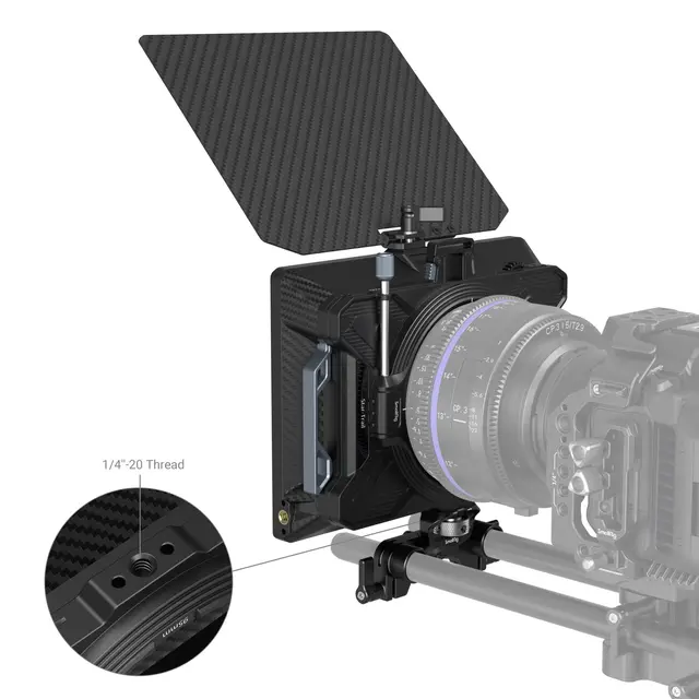 SmallRig 3645 Multifunctional Matte Box 95mm. VND Kit 