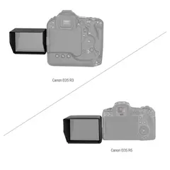 SmallRig 3673 Sunhood EOS R3/R5 Solskjerm for Canon skjerm EOS R3 / R5