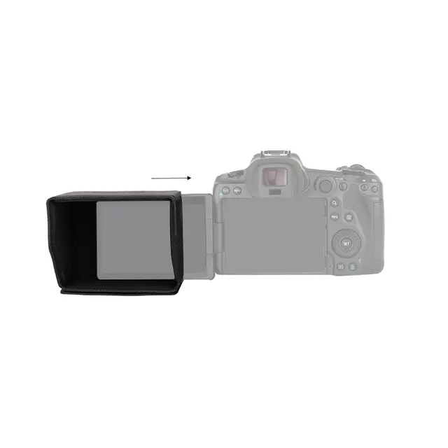 SmallRig 3673 Sunhood EOS R3/R5 Solskjerm for Canon skjerm EOS R3 / R5 