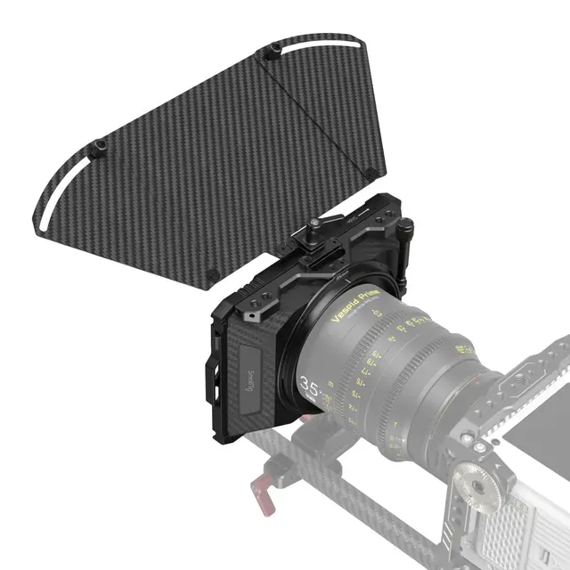 SmallRig 3680 Mini Matte Box Pro Monteres på objektiv 