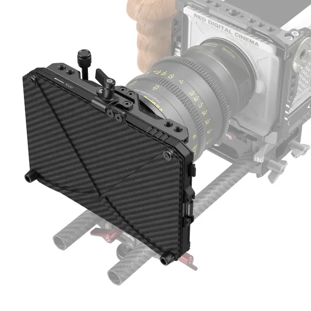 SmallRig 3680 Mini Matte Box Pro Monteres på objektiv 