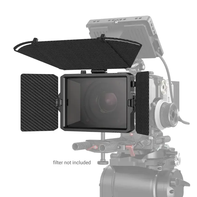 SmallRig 3680 Mini Matte Box Pro Monteres på objektiv 