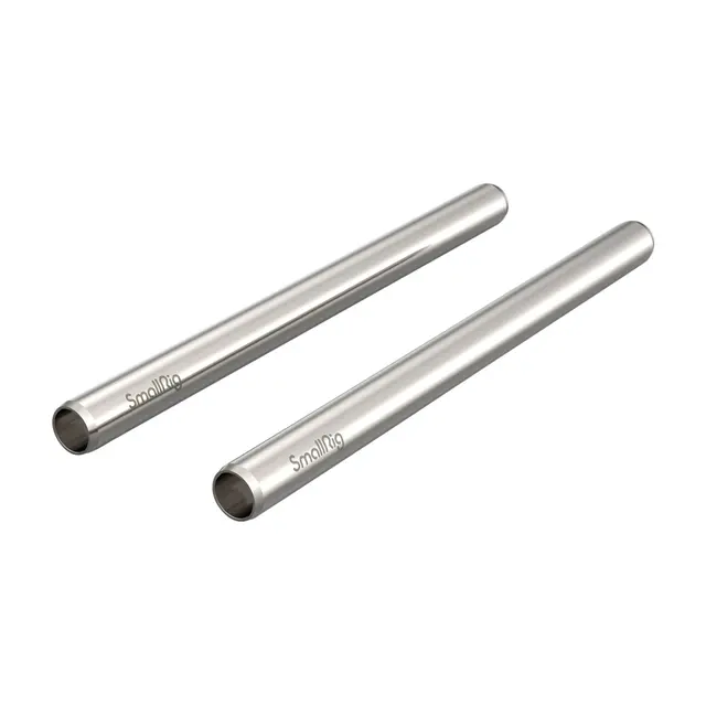 SmallRig 3683 15mm Stainless Steel Rod 20cm 2Pcs 