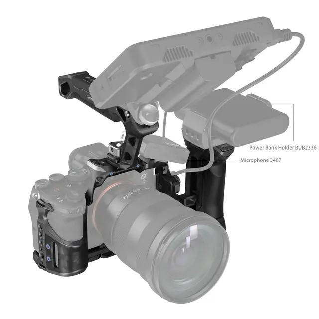 SmallRig 3710 Rhinoceros Adv Cage Kit For Sony A7 RV, A7VI og A7 SIII 