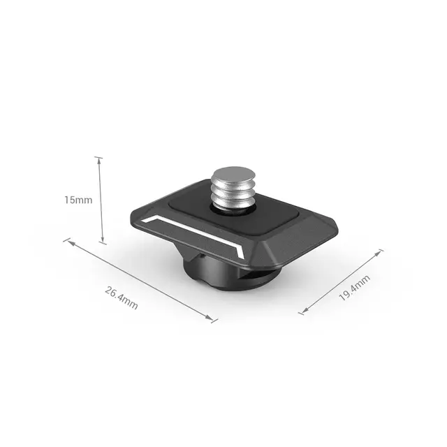 SmallRig 3730 Drop-in HawkLock TopPlate Mini Universal QR TopPlate 