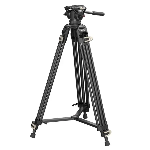SmallRig 3751 Video Tripod Heavy-Duty Med Fluid Head AD-01 