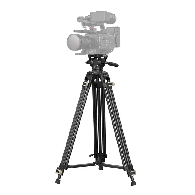 SmallRig 3751 Video Tripod Heavy-Duty Med Fluid Head AD-01 