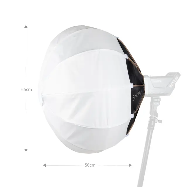 SmallRig 3754 RA-L65 Lantern Softbox Rund diffusorsoftboks med Bowens feste 