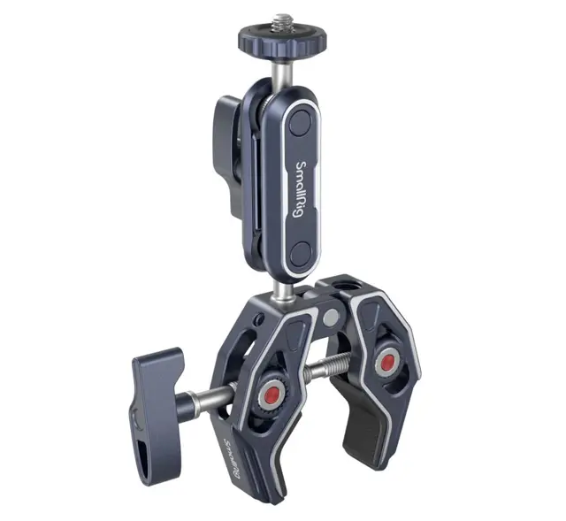 SmallRig Crab-Shaped Clamp with Ballhead Magic Arm 3757