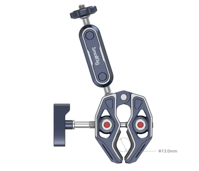 SmallRig Crab-Shaped Clamp with Ballhead Magic Arm 3757