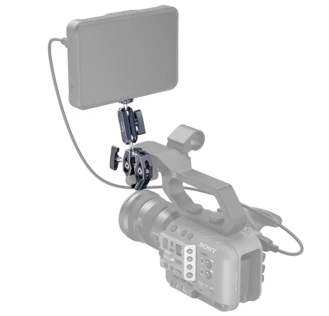 SmallRig Crab-Shaped Clamp with Ballhead Magic Arm 3757