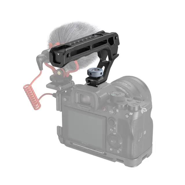 SmallRig 3764 Top Handle with Cold Shoe Topphåndtak med tilbehørsfester 