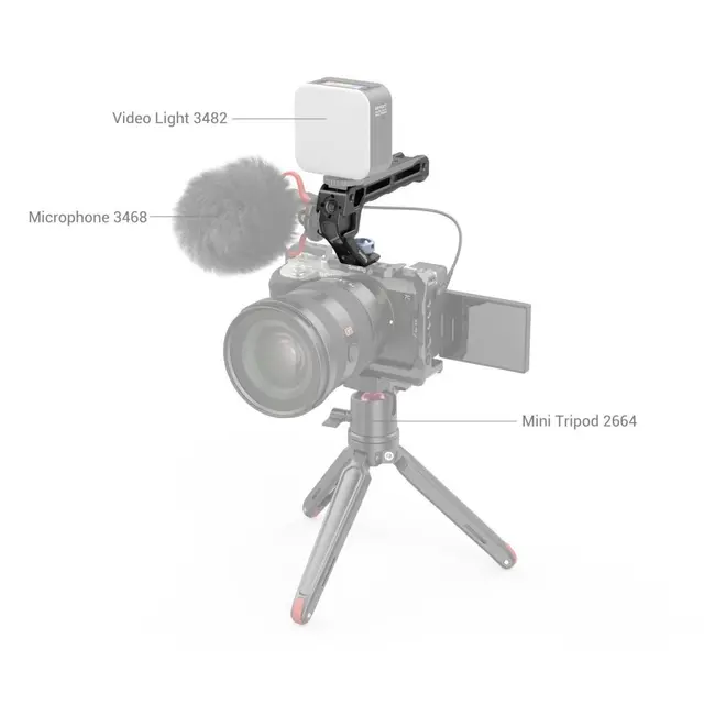 SmallRig 3765 ARRI Locating Top Handle Håndtak til Cage 