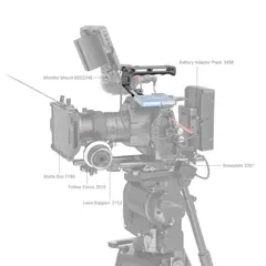 SmallRig 3765 ARRI Locating Top Handle H&#229;ndtak til Cage