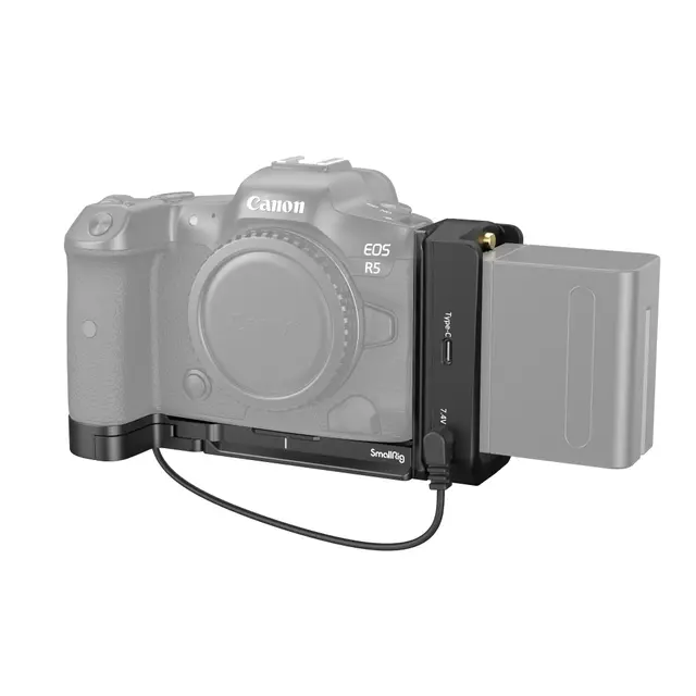 Canon L-bracket for EOS R5